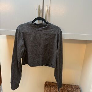 Offline by aerie cropped athletic LS top